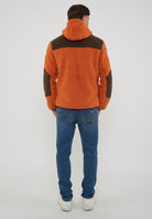 Felpa in Pile con Cappuccio e Zip Yupik Multicolore 