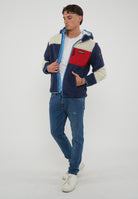 Felpa in Pile con Cappuccio e Zip Yupik Multicolore 