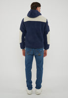 Felpa in Pile con Cappuccio e Zip Yupik Multicolore 