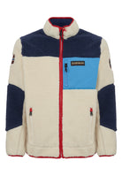 Felpa in Pile con Zip Yupik Multicolore 