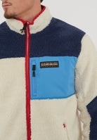 Felpa in Pile con Zip Yupik Multicolore 
