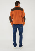 Felpa in Pile con Cappuccio e Zip Yupik Multicolore 