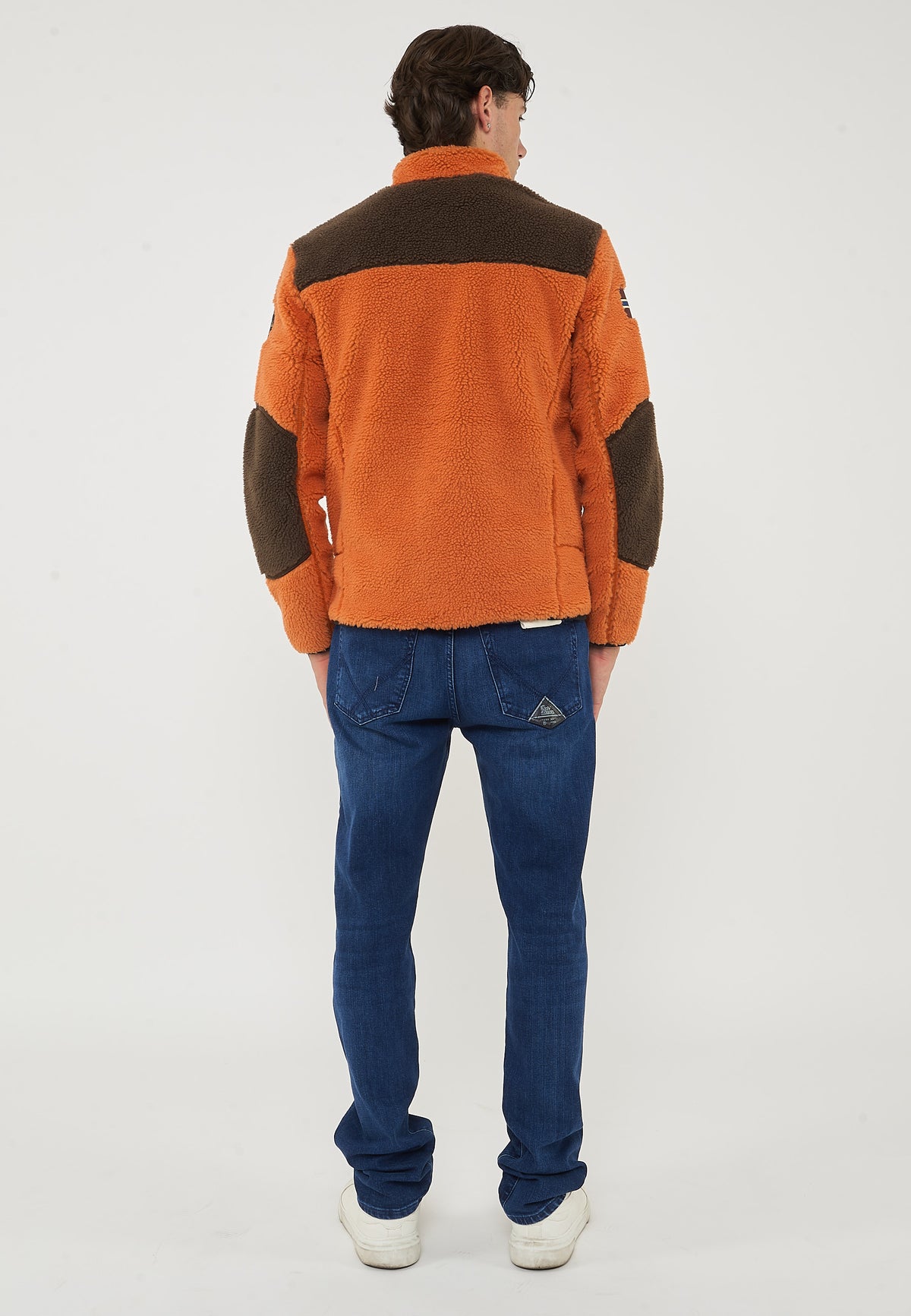 Felpa in Pile con Cappuccio e Zip Yupik Multicolore 