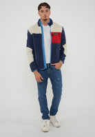 Felpa in Pile con Zip Yupik Multicolore 