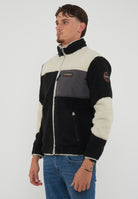 Felpa in Pile con Zip Yupik Multicolore 