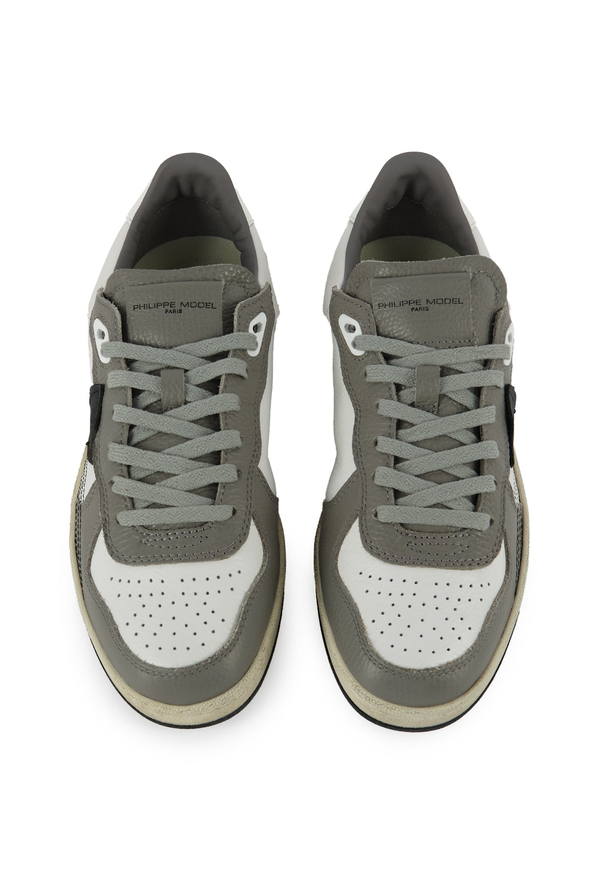Sneaker Pgla Uomo Bianco Grigio 