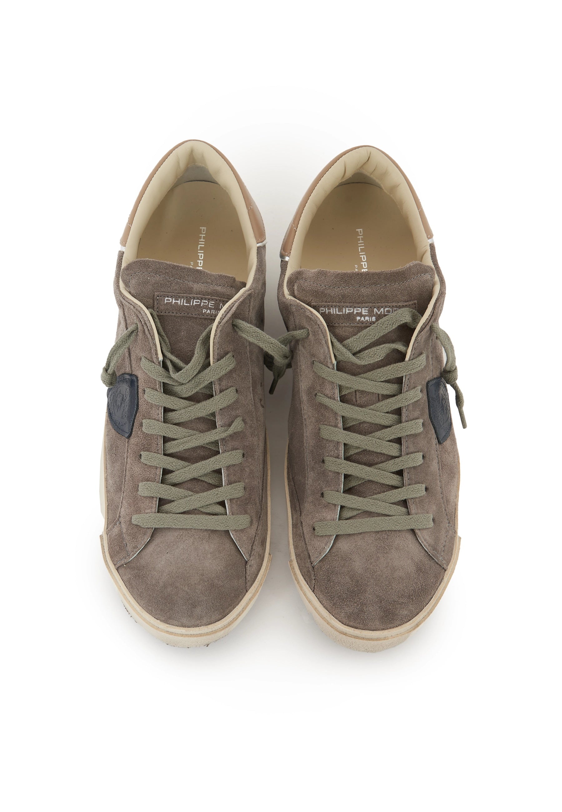 Sneaker Prsx Suede Grigio 