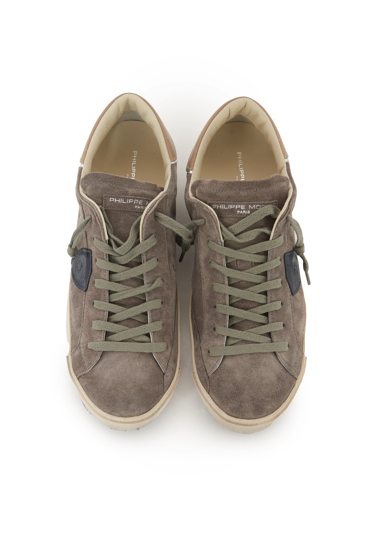 Sneaker Prsx Suede Grigio 