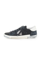 Sneaker Bassa Prsx Nero Argento 