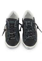 Sneaker Bassa Prsx Nero Argento 