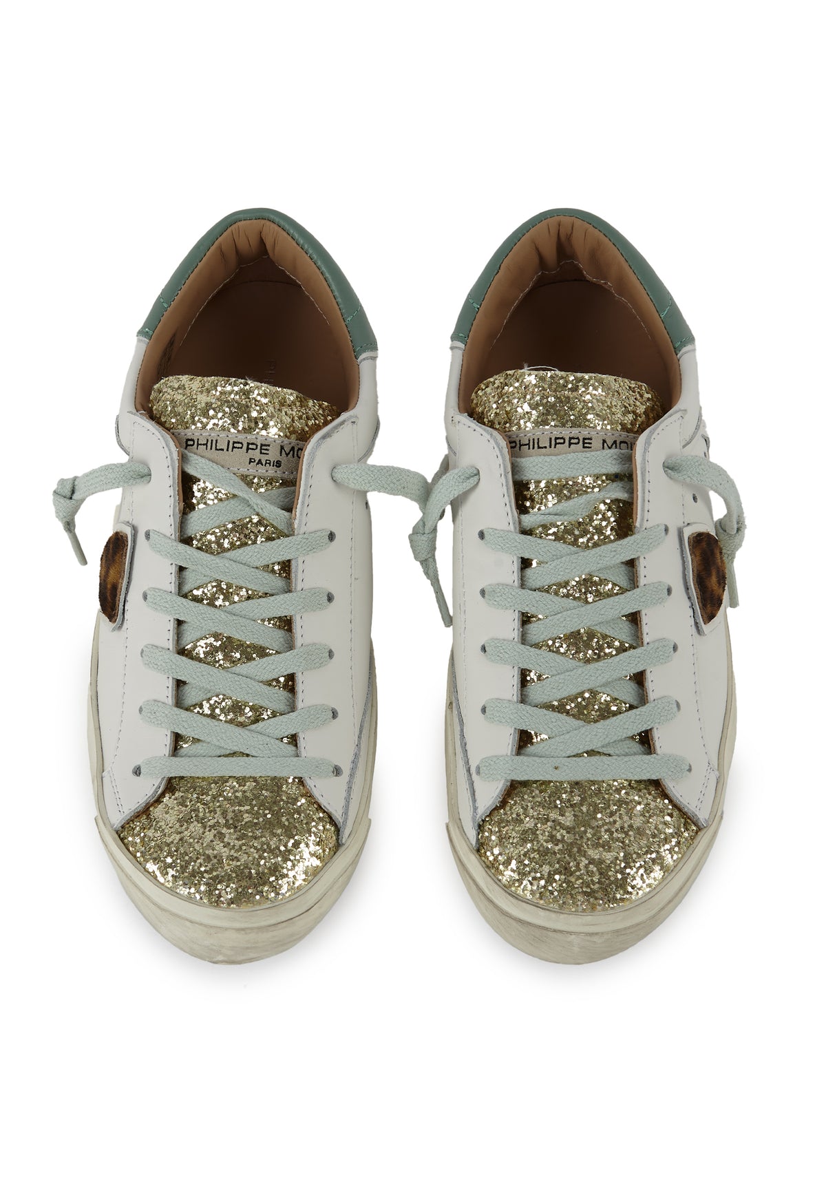 Sneaker Bassa Prsx Animalier Bianco 