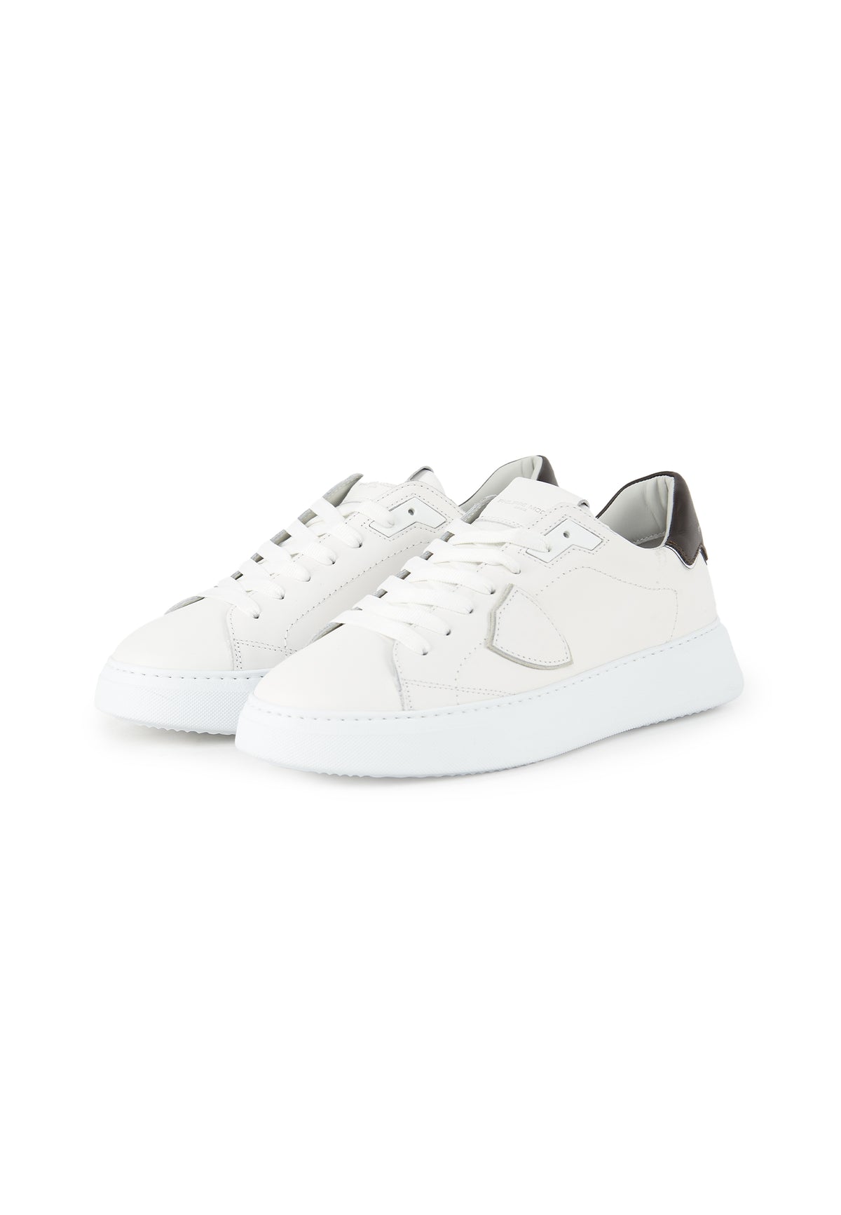 Sneaker Temple Bianco Marrone 