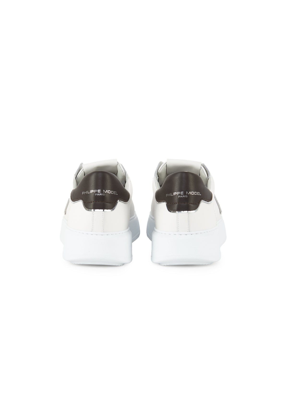 Sneaker Temple Bianco Marrone 