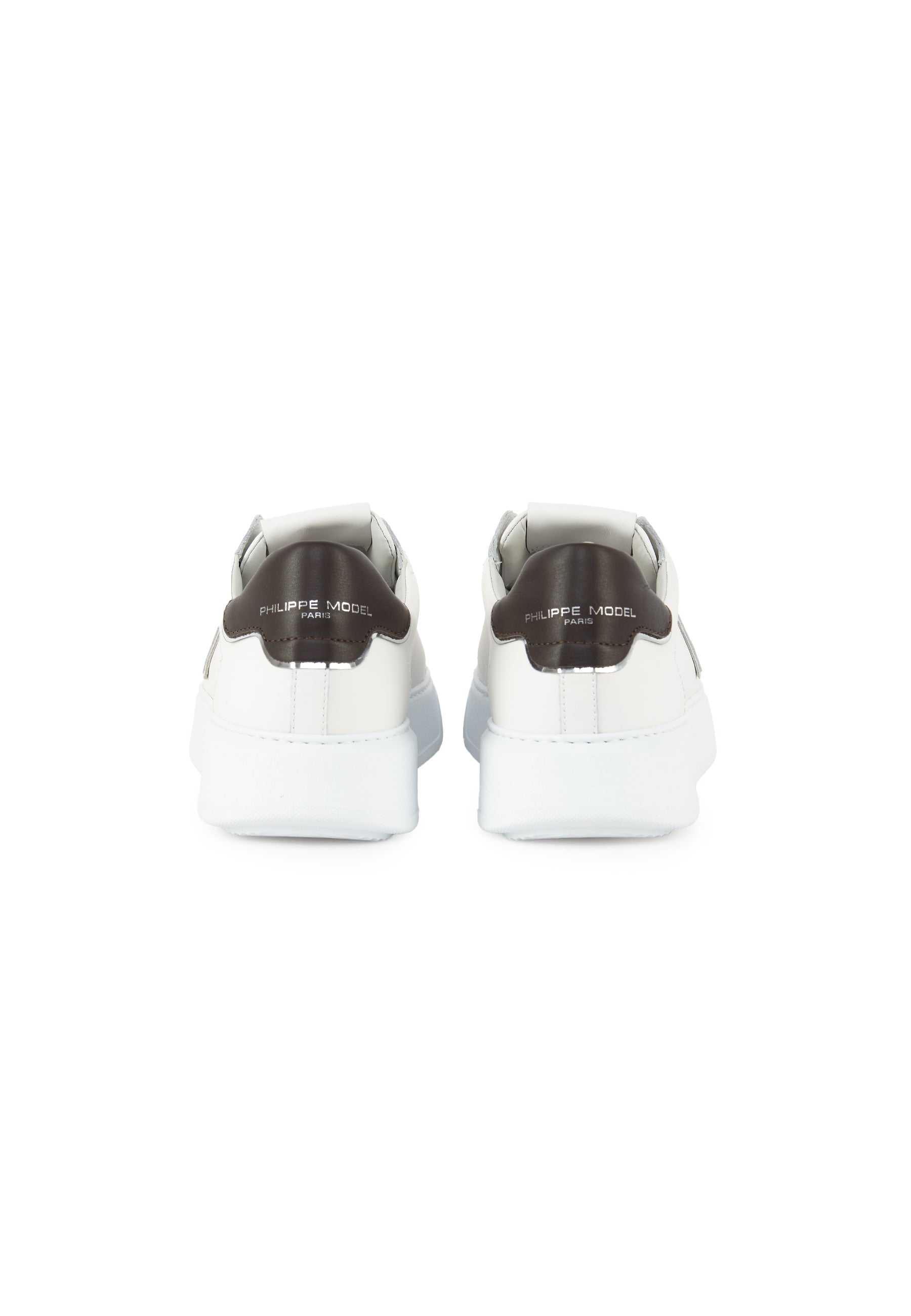 Sneaker Temple Bianco Marrone 
