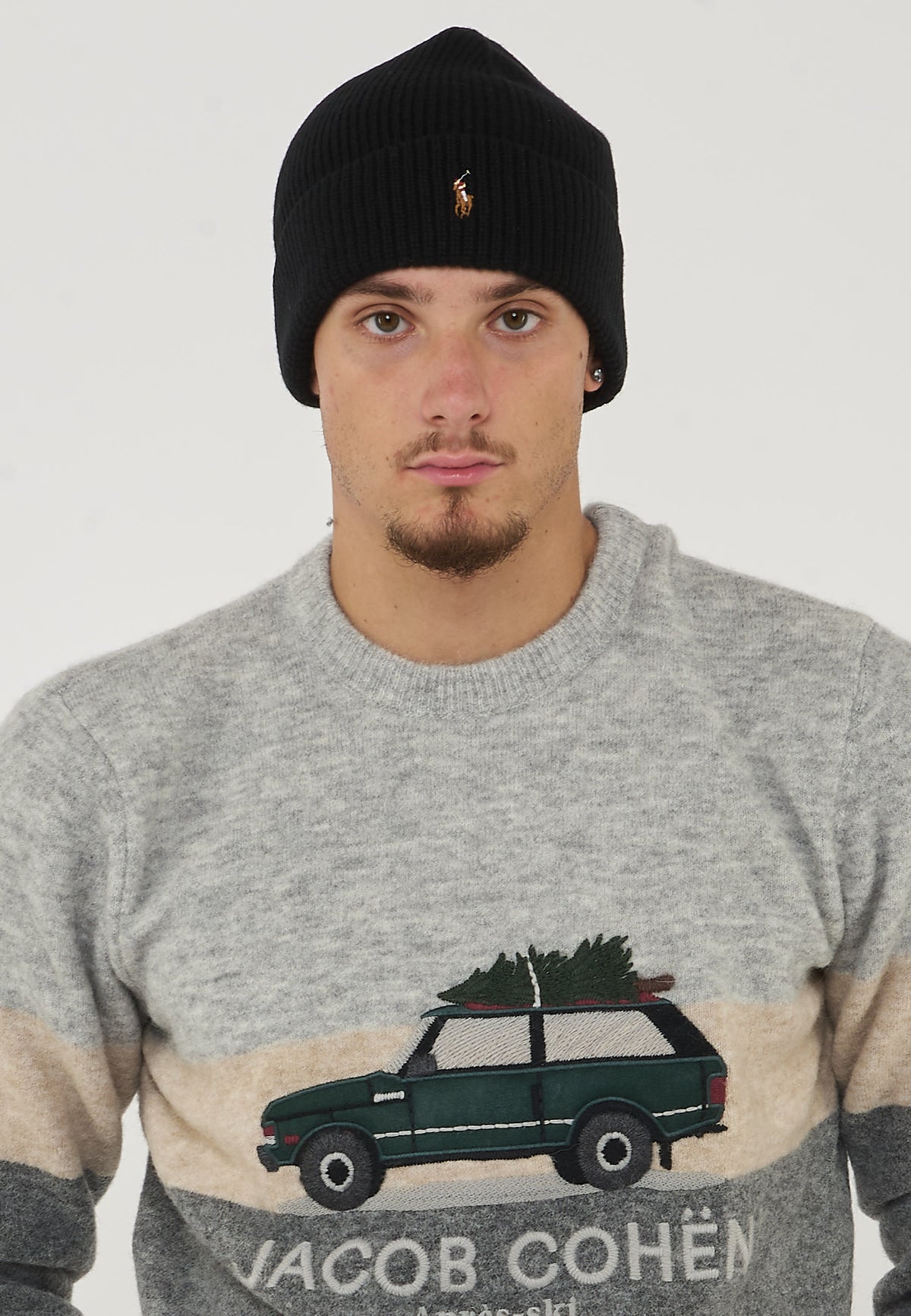 Berretto Polo Ralph Lauren Black 