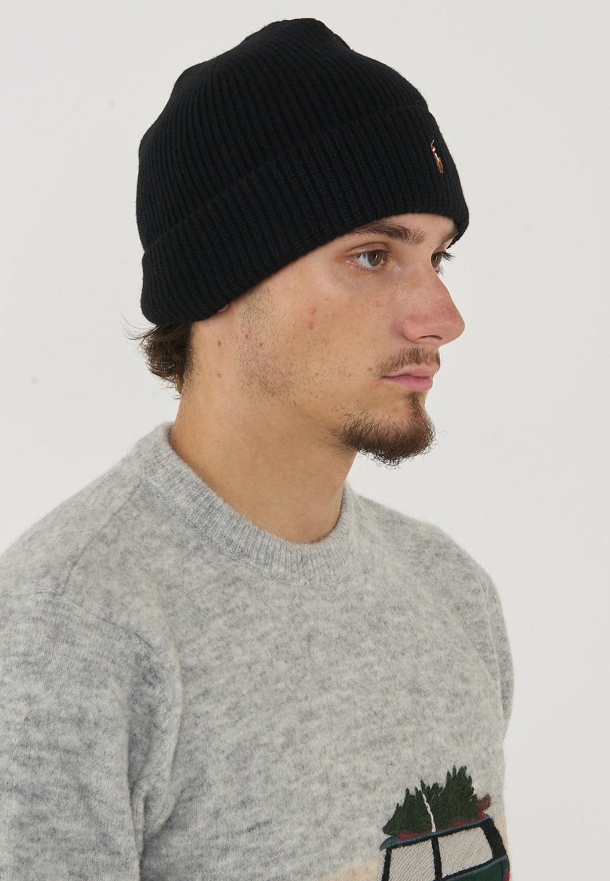Berretto Polo Ralph Lauren Black 