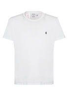 T-Shirt In Jersey di Cotone White 