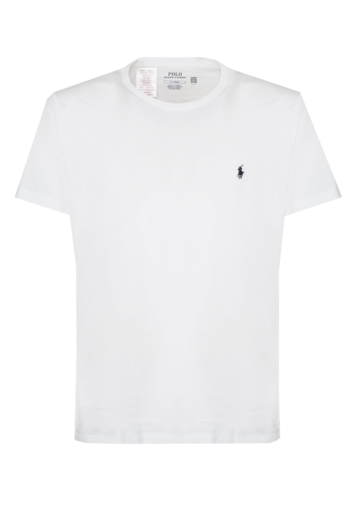 T-Shirt In Jersey di Cotone White 