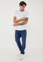 T-Shirt In Jersey di Cotone White 