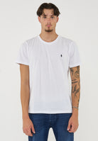 T-Shirt In Jersey di Cotone White 