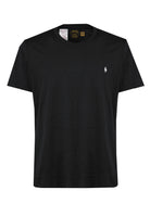 T-Shirt In Jersey di Cotone Black 