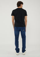 T-Shirt In Jersey di Cotone Black 