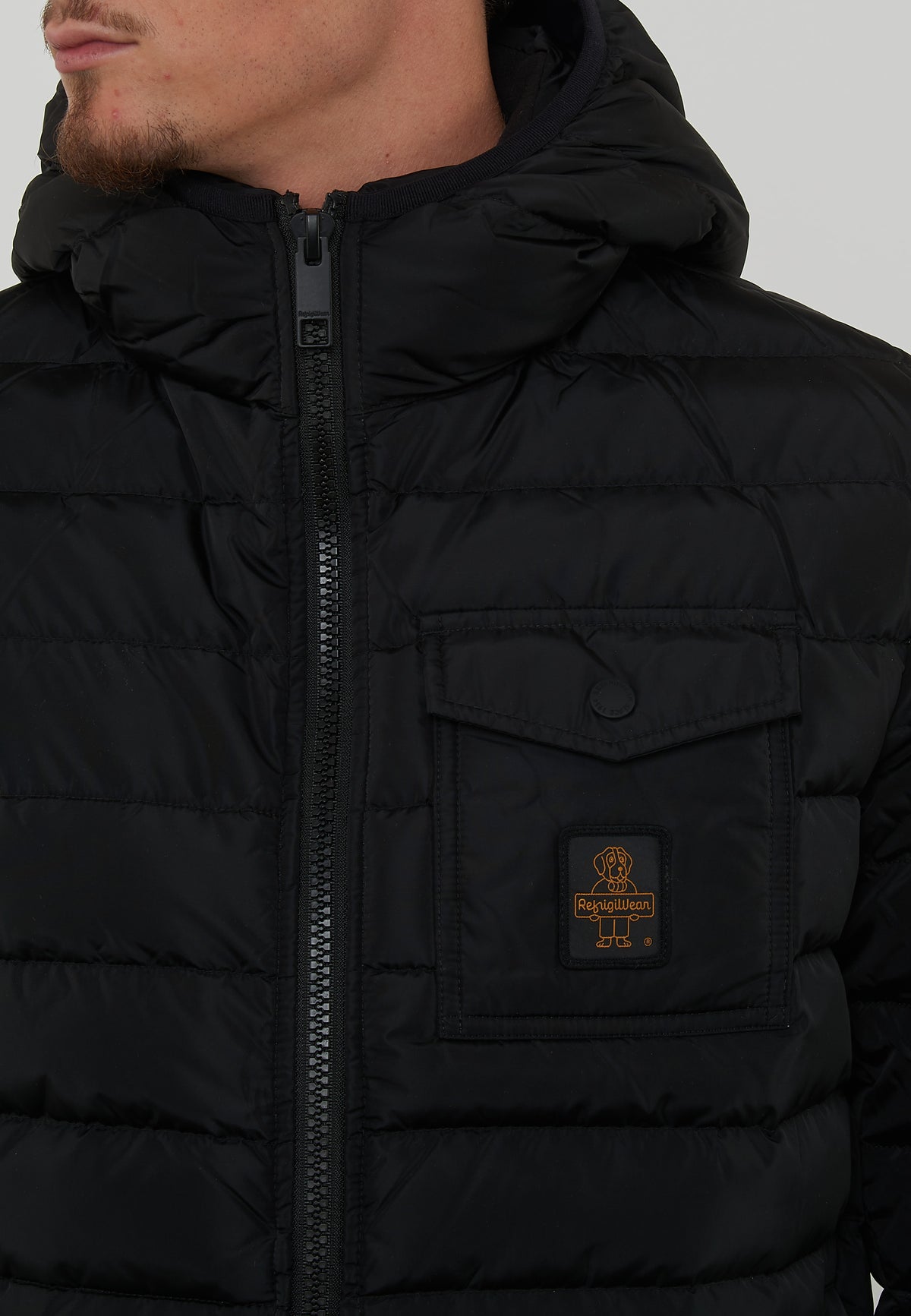 Piumino Hunter Jacket Nero 