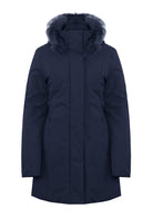 Parka Donna Modello Lady Tech Fur Jacket Dark Blue 