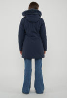 Parka Donna Modello Lady Tech Fur Jacket Dark Blue 