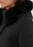 Parka Donna Modello Lady Tech Fur Jacket Nero 