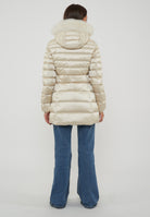 Piumino Long Mead Fur Jacket Tofu 
