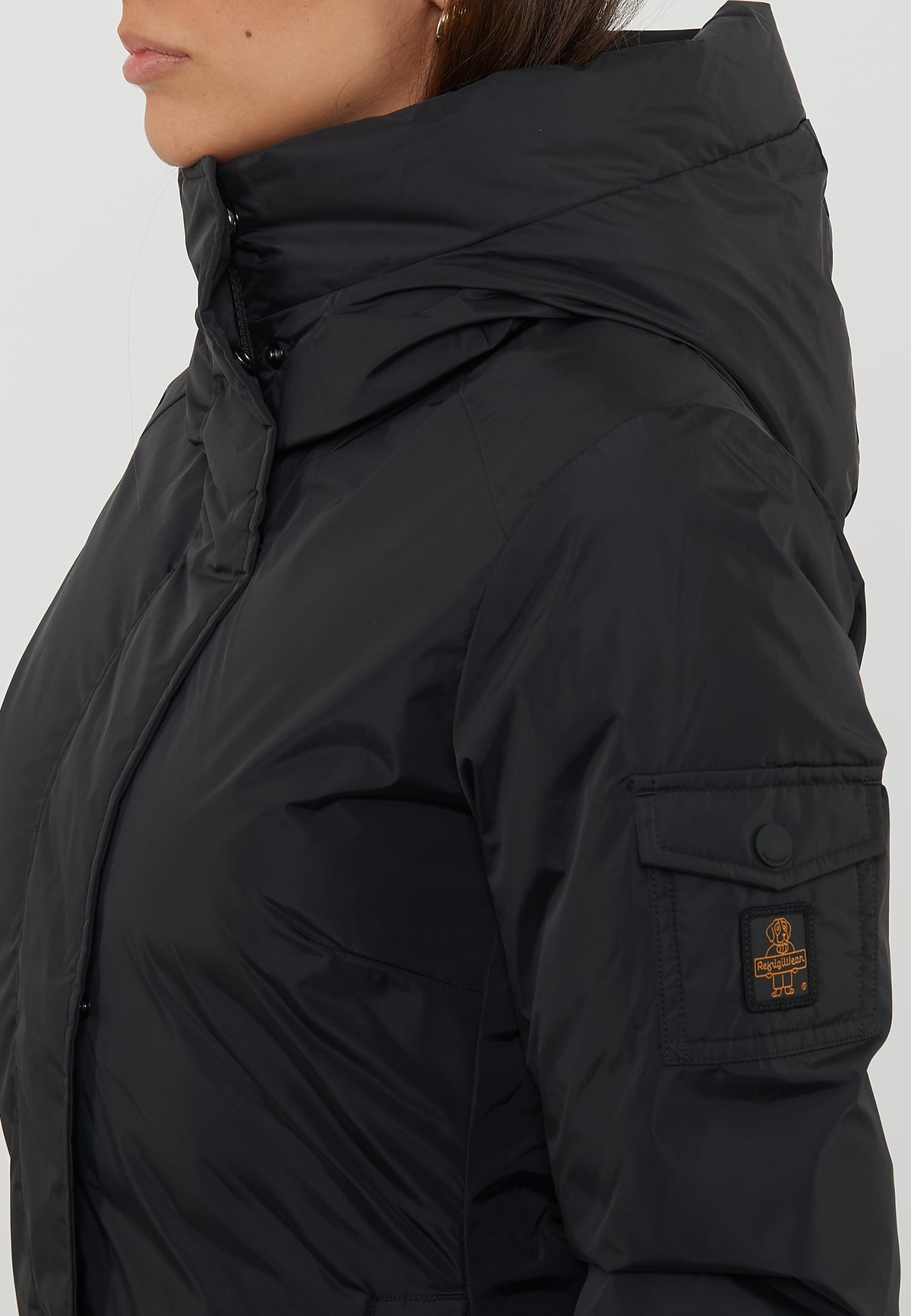 Piumino Donna Long Nebla Jacket Black 