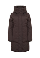 Piumino Donna Long Nebla Jacket Black Coffee 
