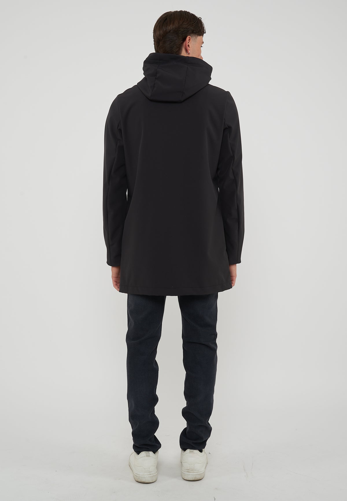 Piumino Uomo Long Speed Jacket Nero 