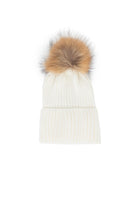 Berretto Donna Modello Snow Flake Bianco Ottico 