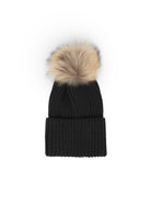 Berretto Donna Modello Snow Flake Nero 