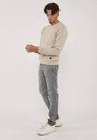 Pullover Girocollo Crew Basic Man Silk 
