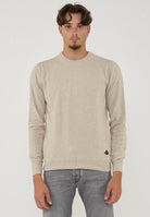 Pullover Girocollo Crew Basic Man Silk 
