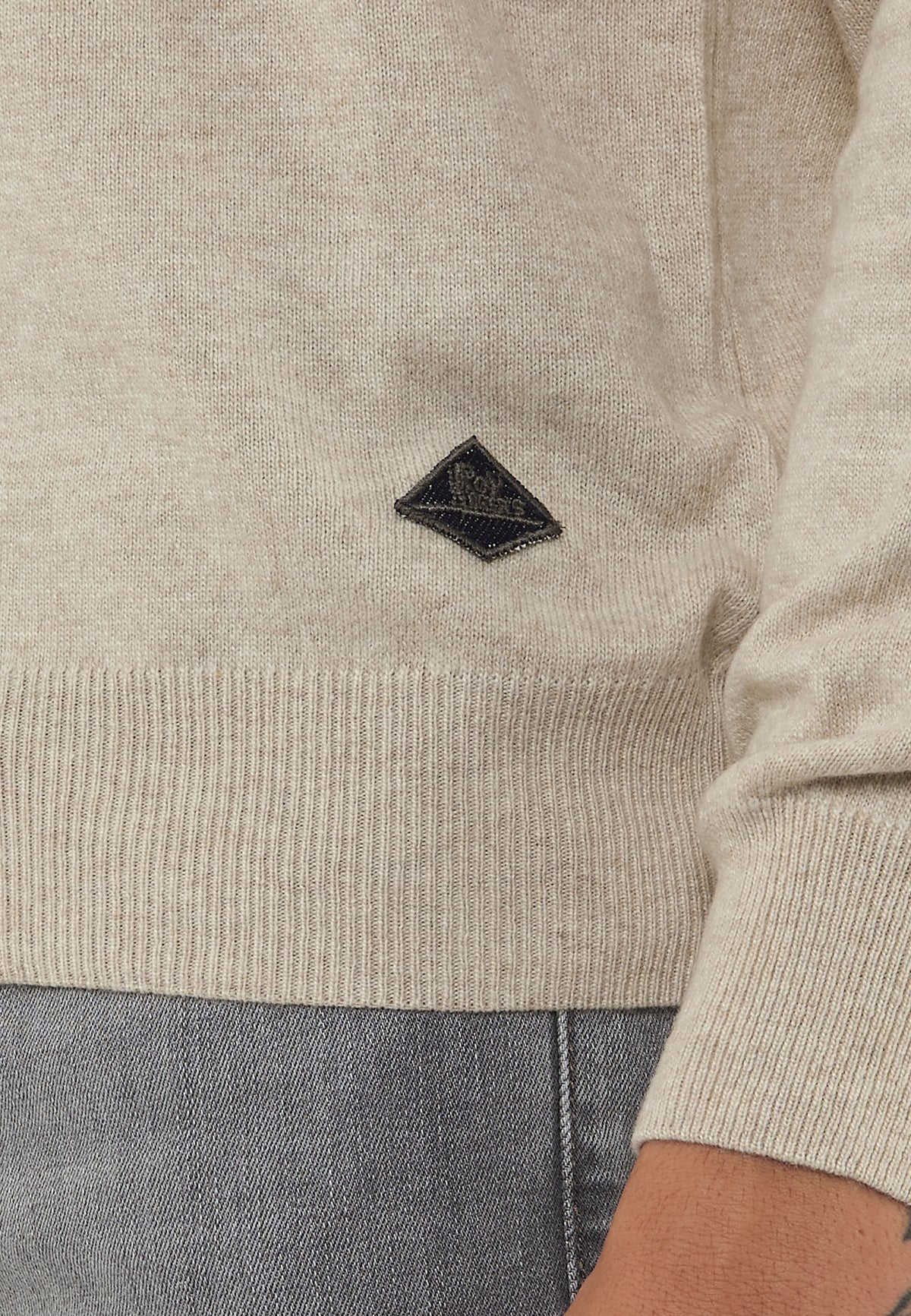 Pullover Girocollo Crew Basic Man Silk 