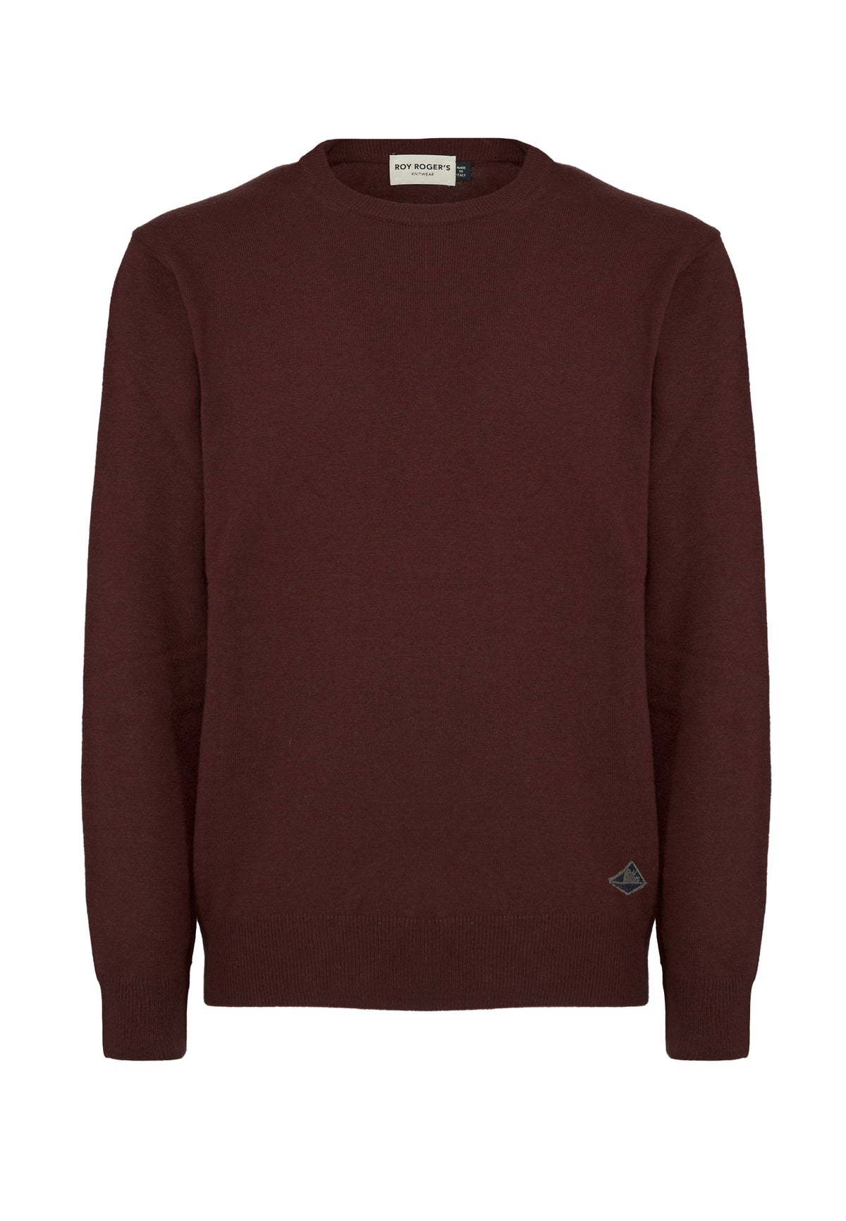 Pullover Girocollo Crew Basic Man Vicugna 