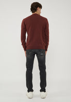 Pullover Girocollo Crew Basic Man Vicugna 