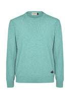 Pullover Girocollo Crew Basic Man Laguna Green 