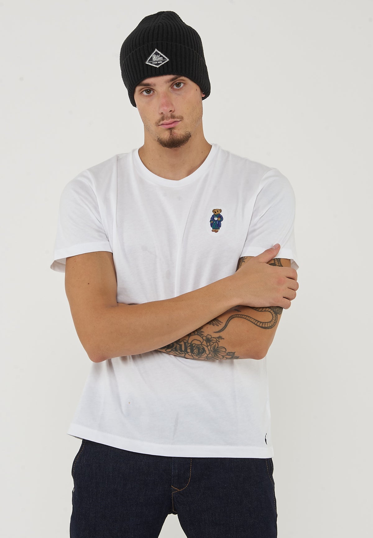 Beanie In Maglia Black 