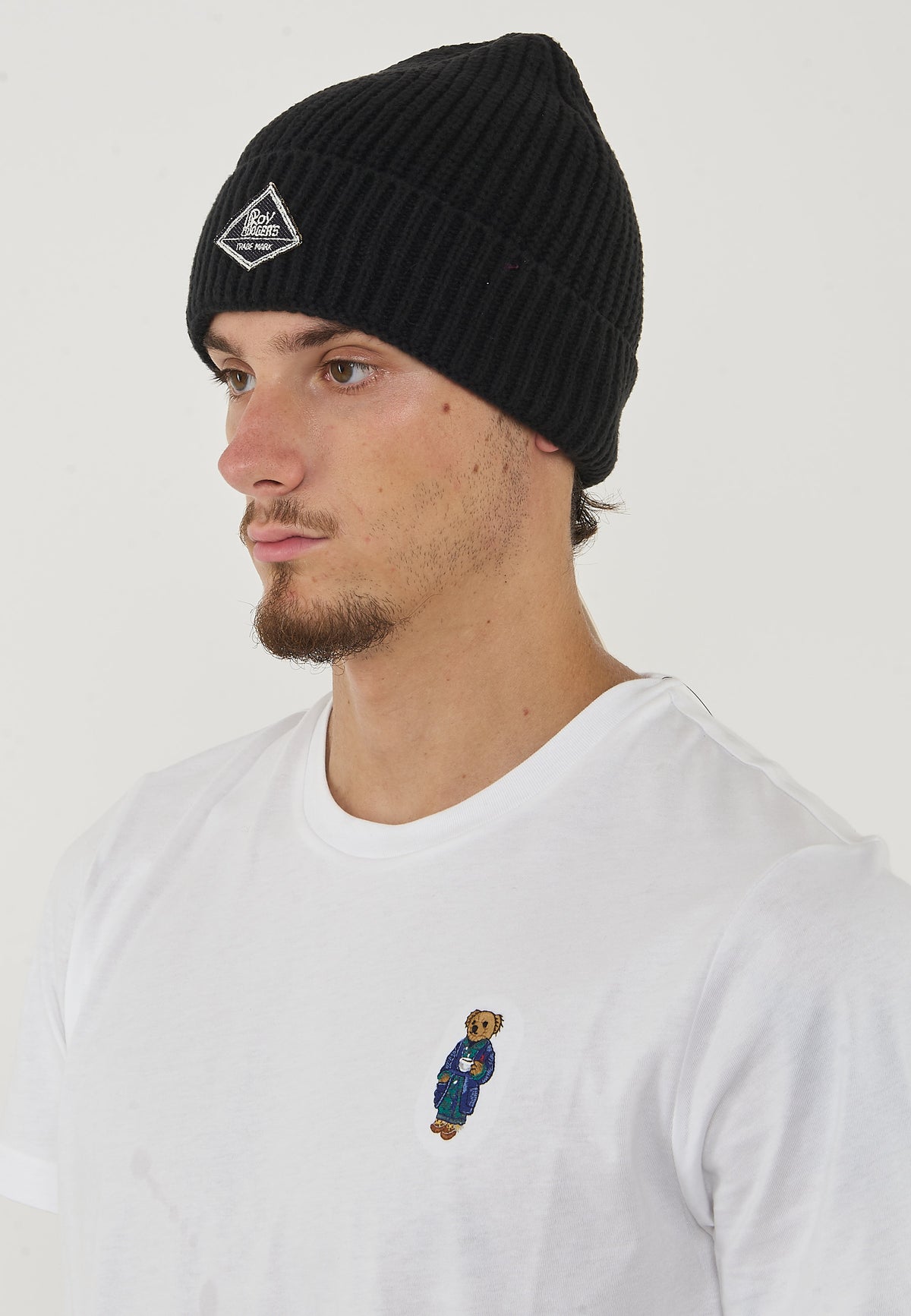 Beanie In Maglia Black 