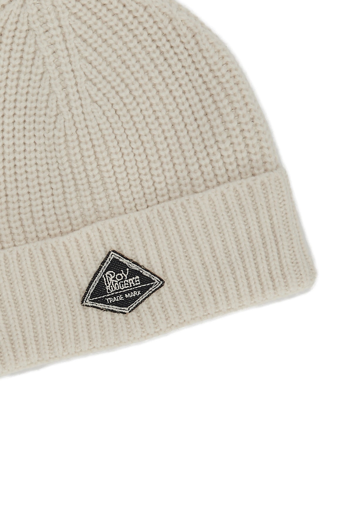 Beanie In Maglia Off White 