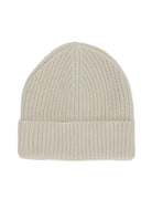 Beanie In Maglia Off White 