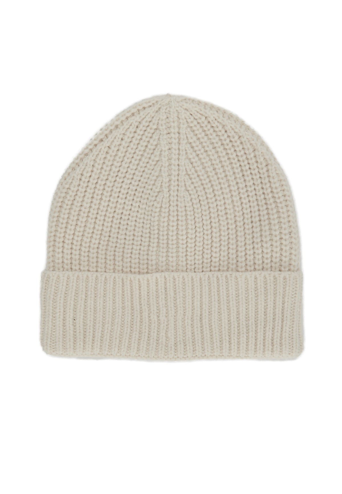 Beanie In Maglia Off White 
