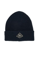 Beanie In Maglia Blue Navy 