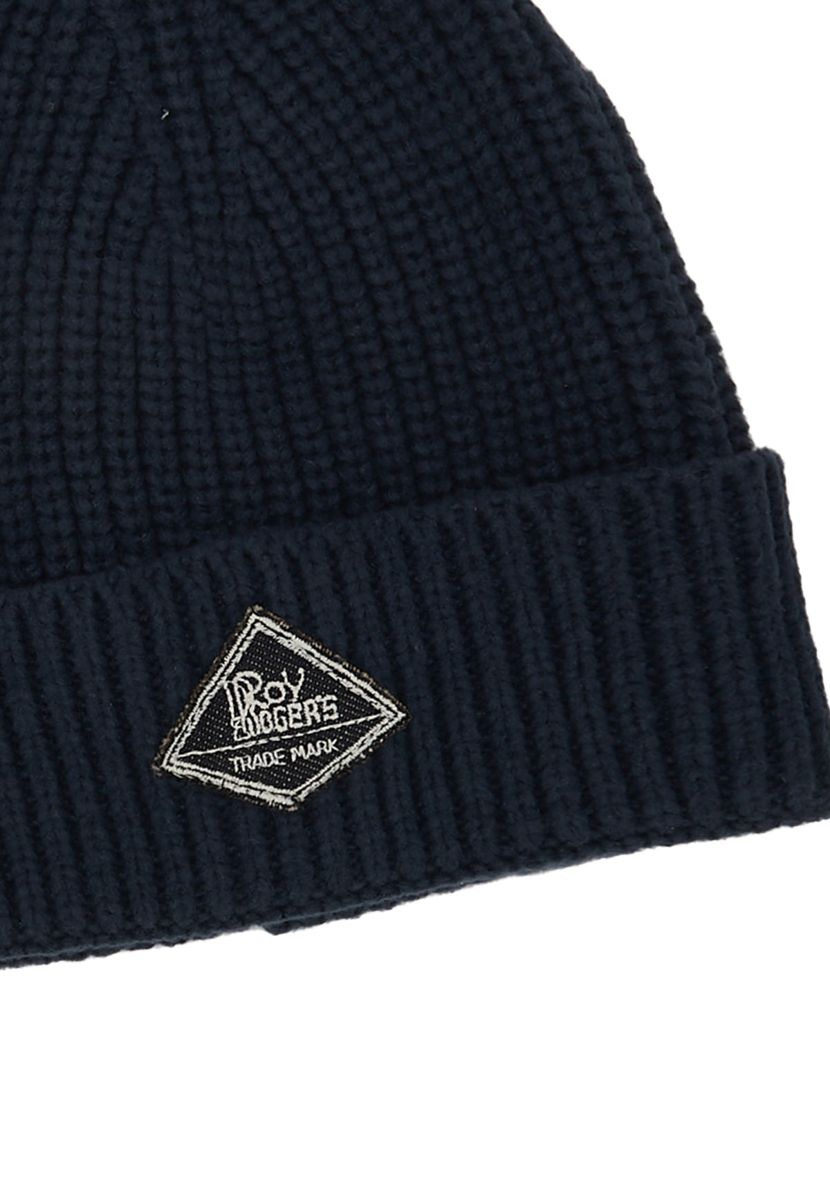 Beanie In Maglia Blue Navy 