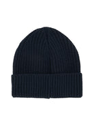 Beanie In Maglia Blue Navy 